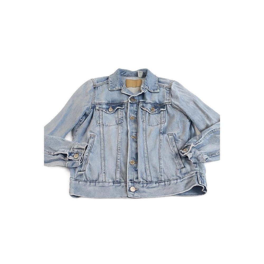 Denim Jacket (Sz. 6 women's) cropped length